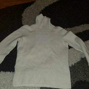 Long sleeve, turtleneck sweater